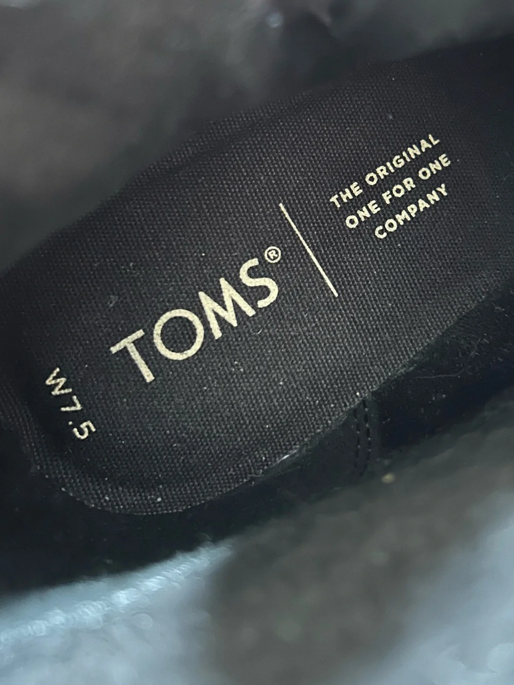 TOMS | Women’s Black Raven Wedge Water Resistant Ankle Boots Brown Platform 7.5